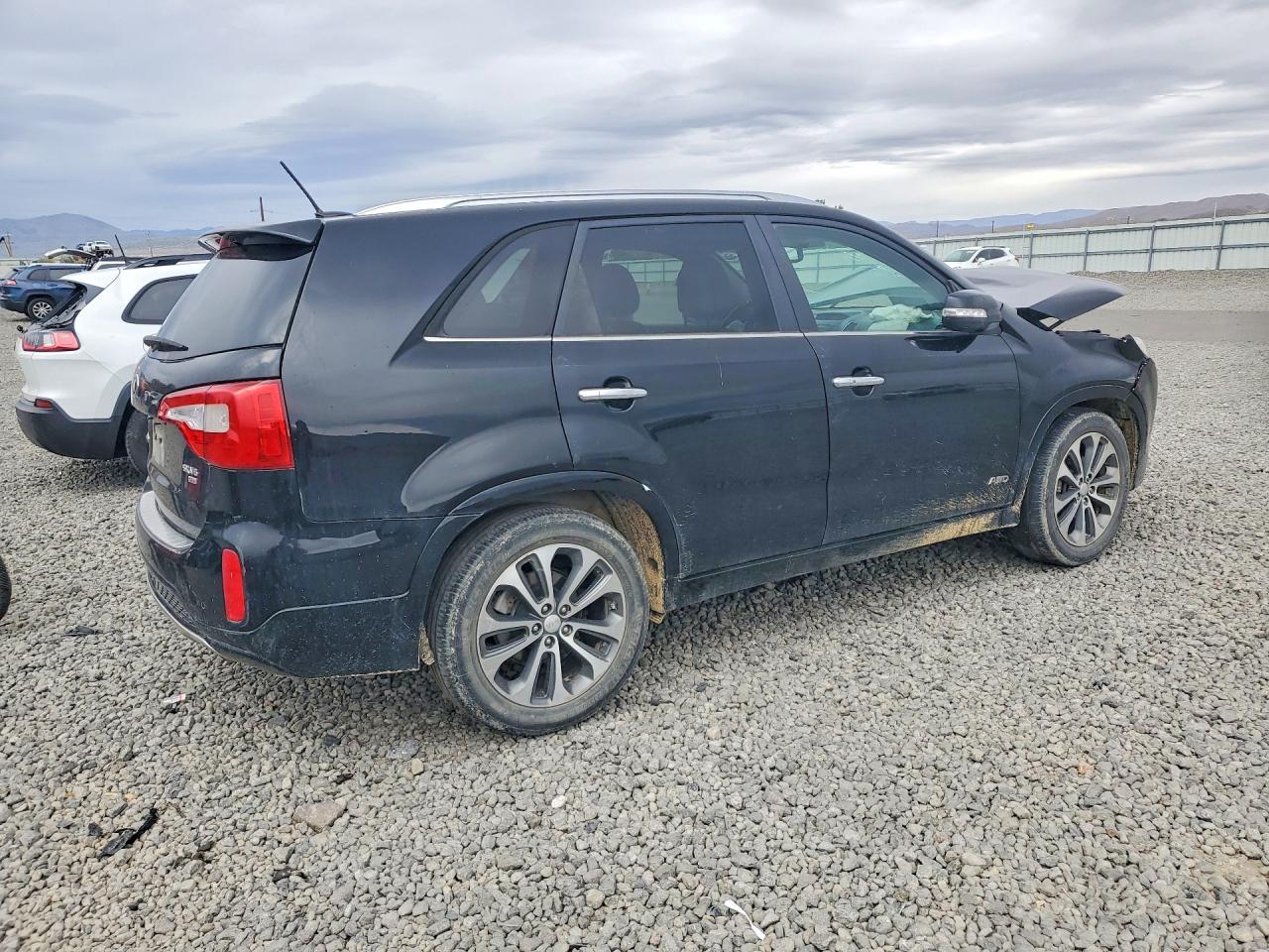 2014 Kia Sorento Sx Black vin: 5XYKWDA72EG480568