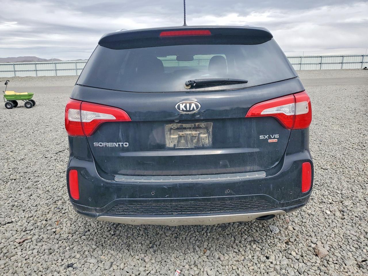 2014 Kia Sorento Sx Black vin: 5XYKWDA72EG480568