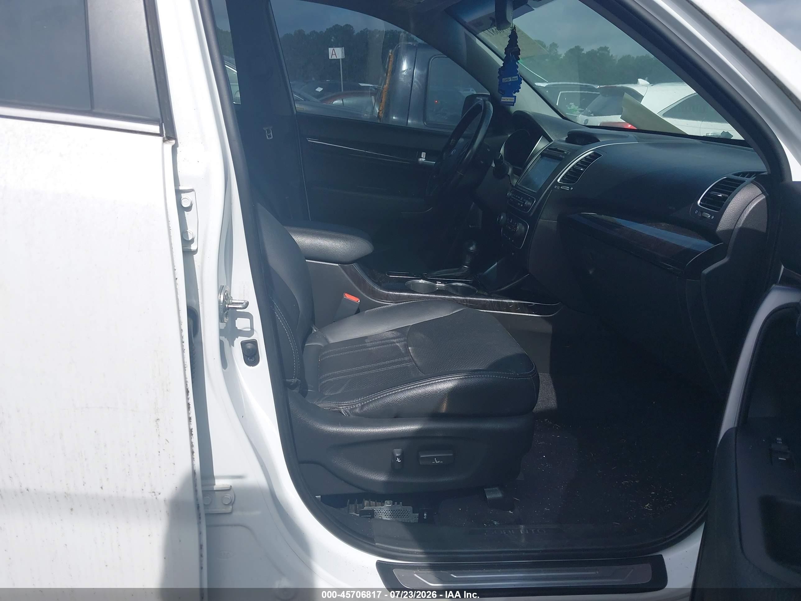 2014 Kia Sorento Sx V6 Белый vin: 5XYKWDA72EG502312