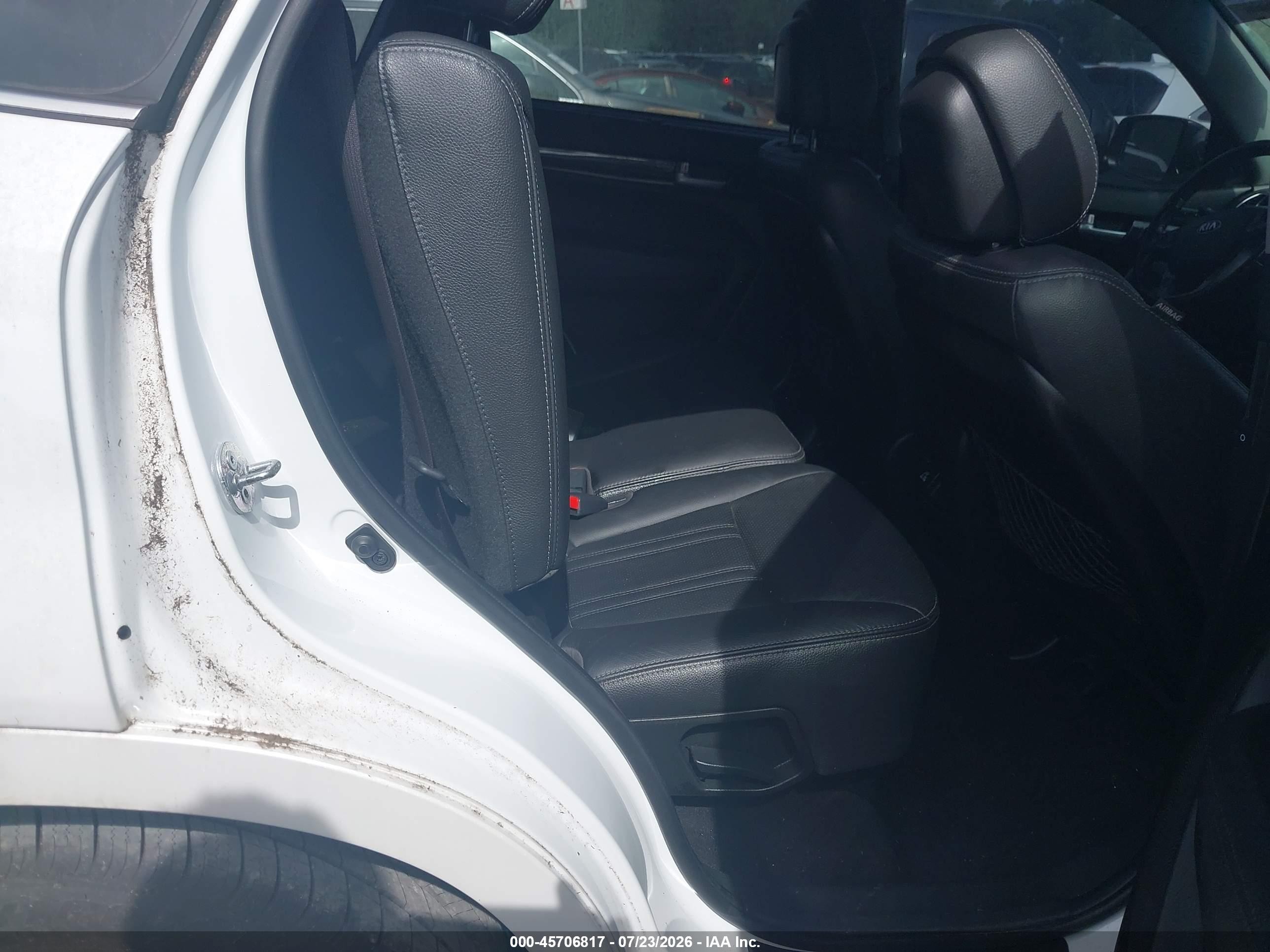 2014 Kia Sorento Sx V6 Белый vin: 5XYKWDA72EG502312