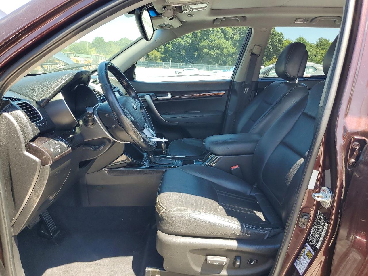 2014 Kia Sorento Sx Burgundy vin: 5XYKWDA72EG531616