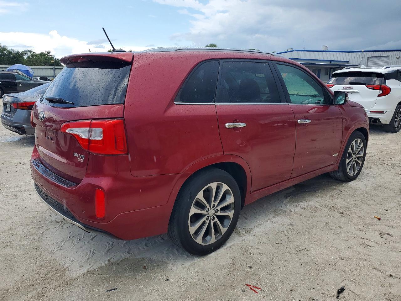 2015 Kia Sorento Sx Red vin: 5XYKWDA72FG563824
