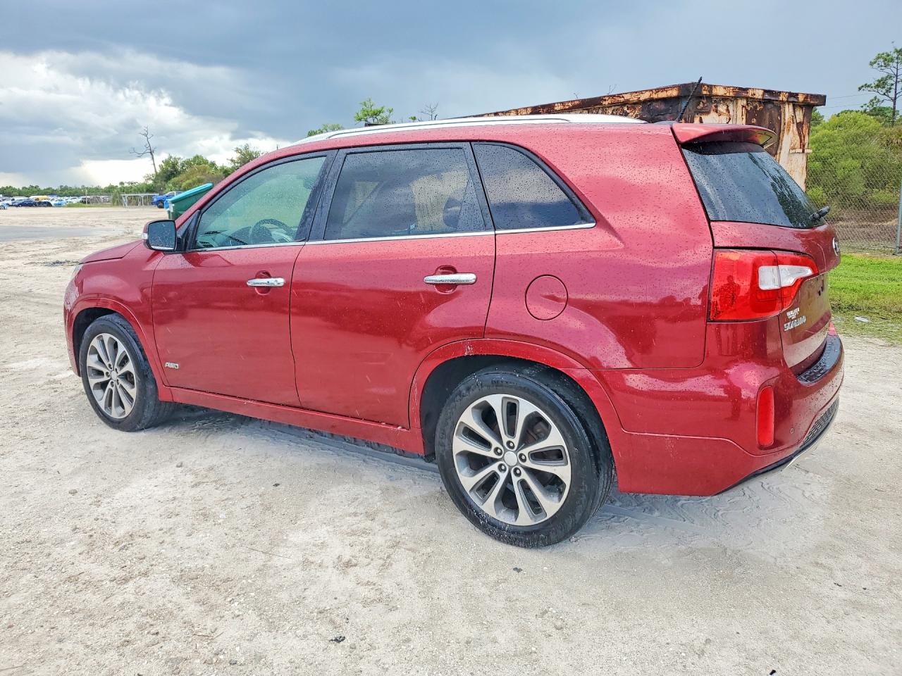 2015 Kia Sorento Sx Red vin: 5XYKWDA72FG563824