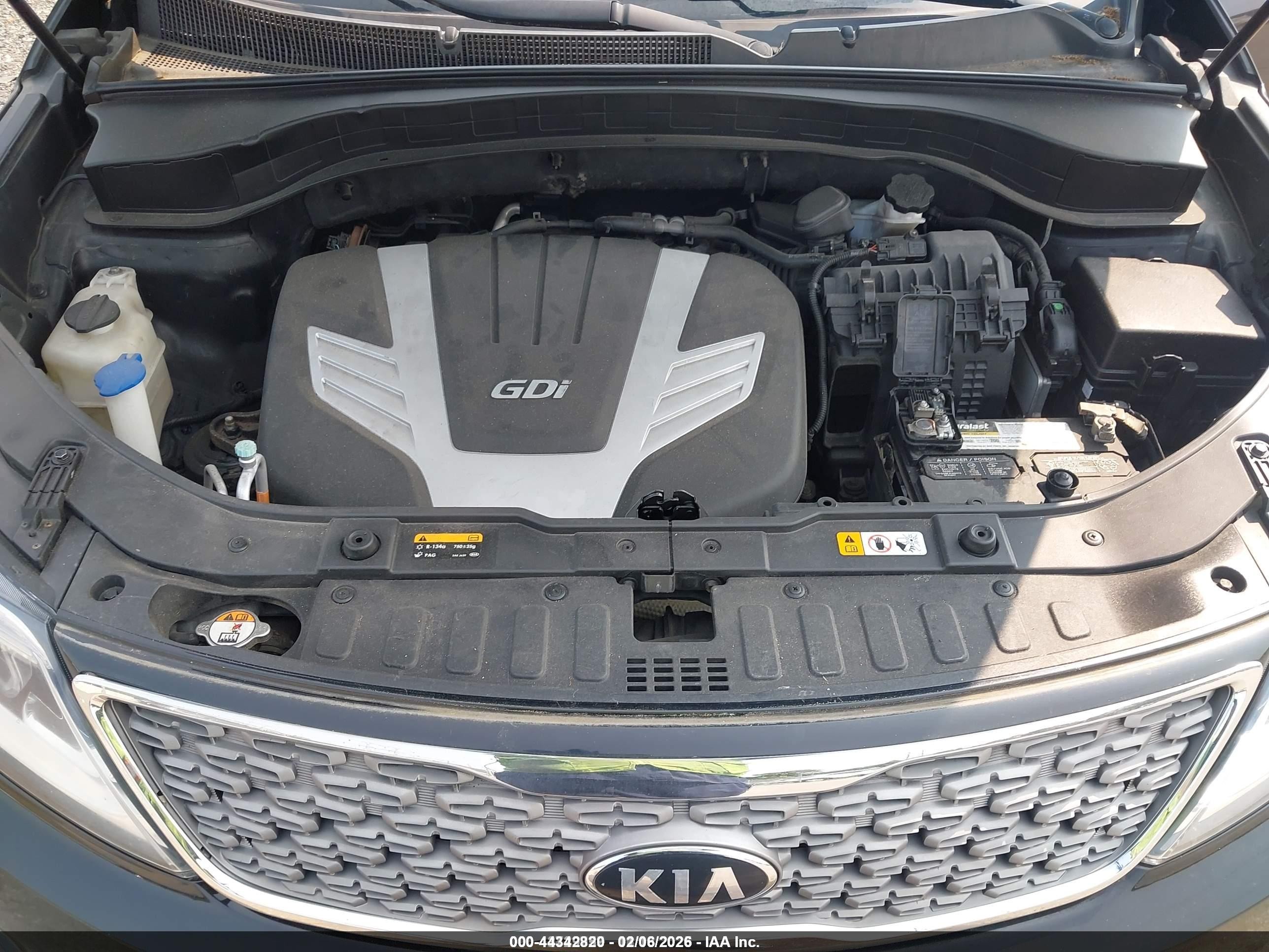 2015 Kia Sorento Limited V6 Black vin: 5XYKWDA72FG576332