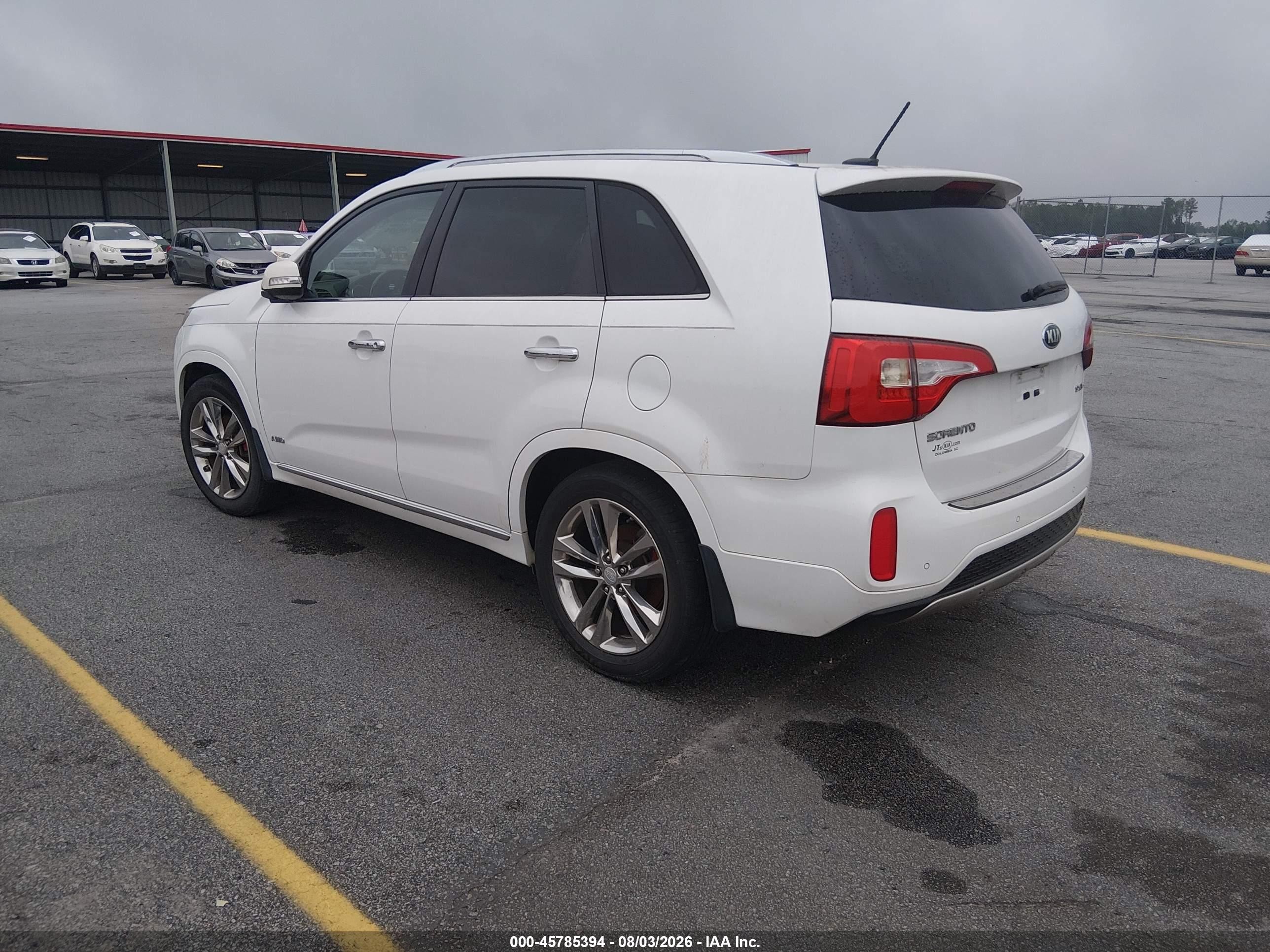 2015 Kia Sorento Limited V6 Белый vin: 5XYKWDA72FG626422