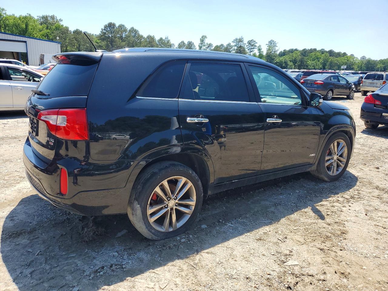 2014 Kia Sorento Sx Limited Black vin: 5XYKWDA73EG446705