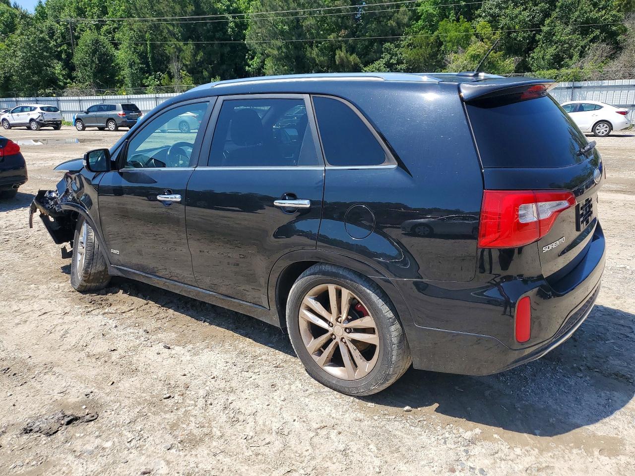 2014 Kia Sorento Sx Limited Black vin: 5XYKWDA73EG446705