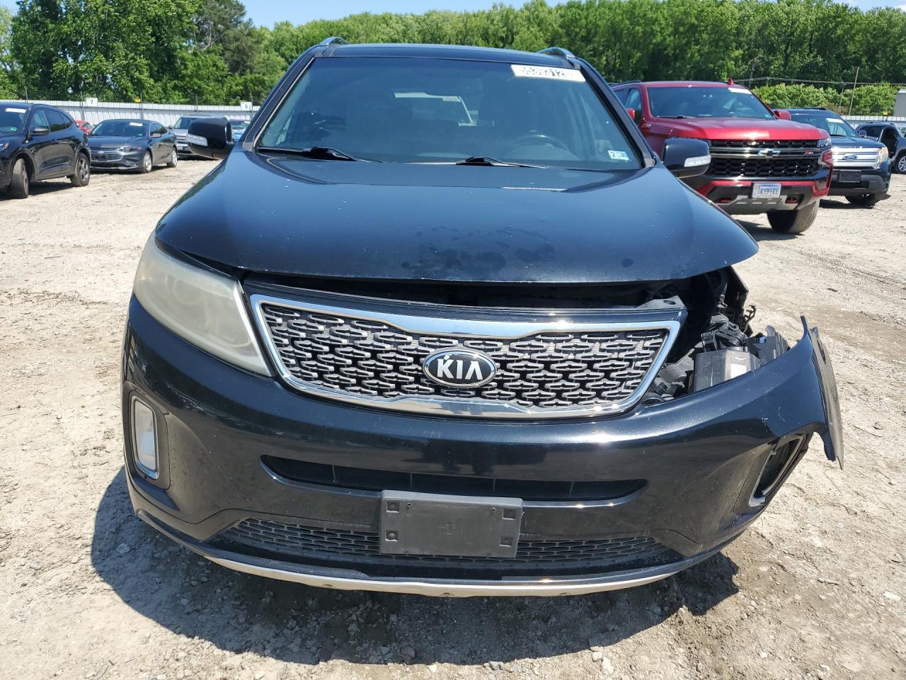 2014 Kia Sorento Sx Limited Black vin: 5XYKWDA73EG446705 Damage: Left Head Lamp, Broken, Replacement Required