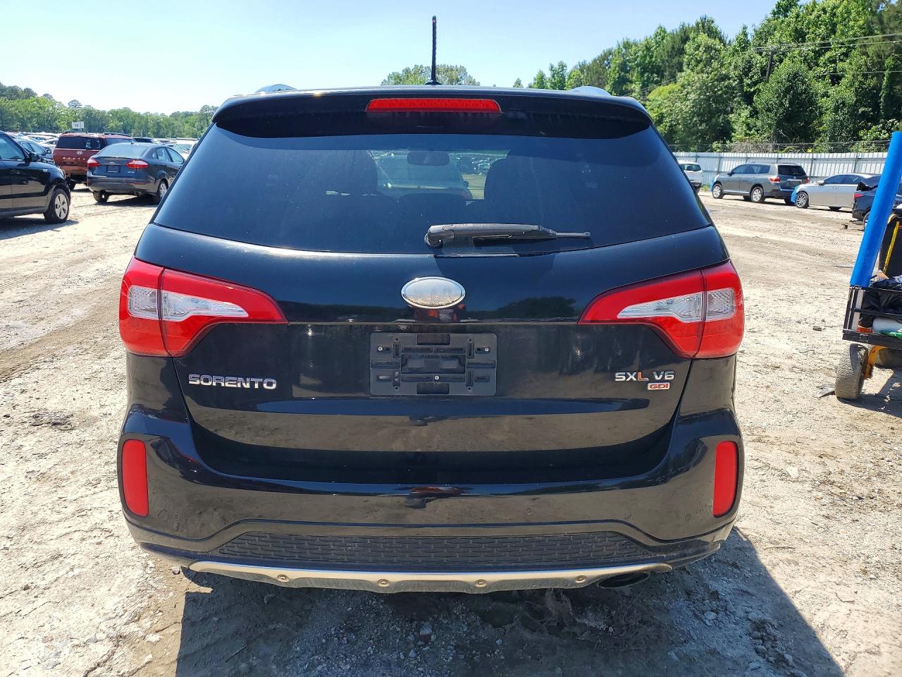 2014 Kia Sorento Sx Limited Black vin: 5XYKWDA73EG446705