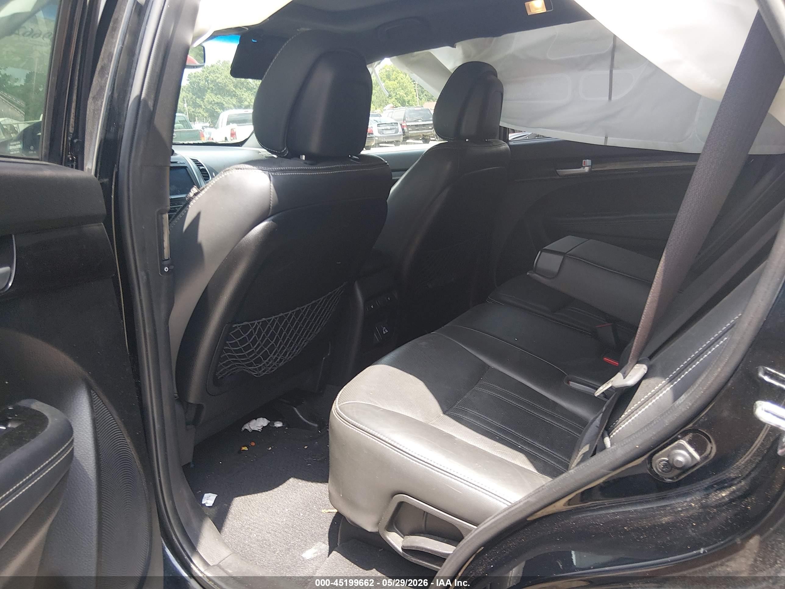 2014 Kia Sorento Limited V6 Black vin: 5XYKWDA73EG489859