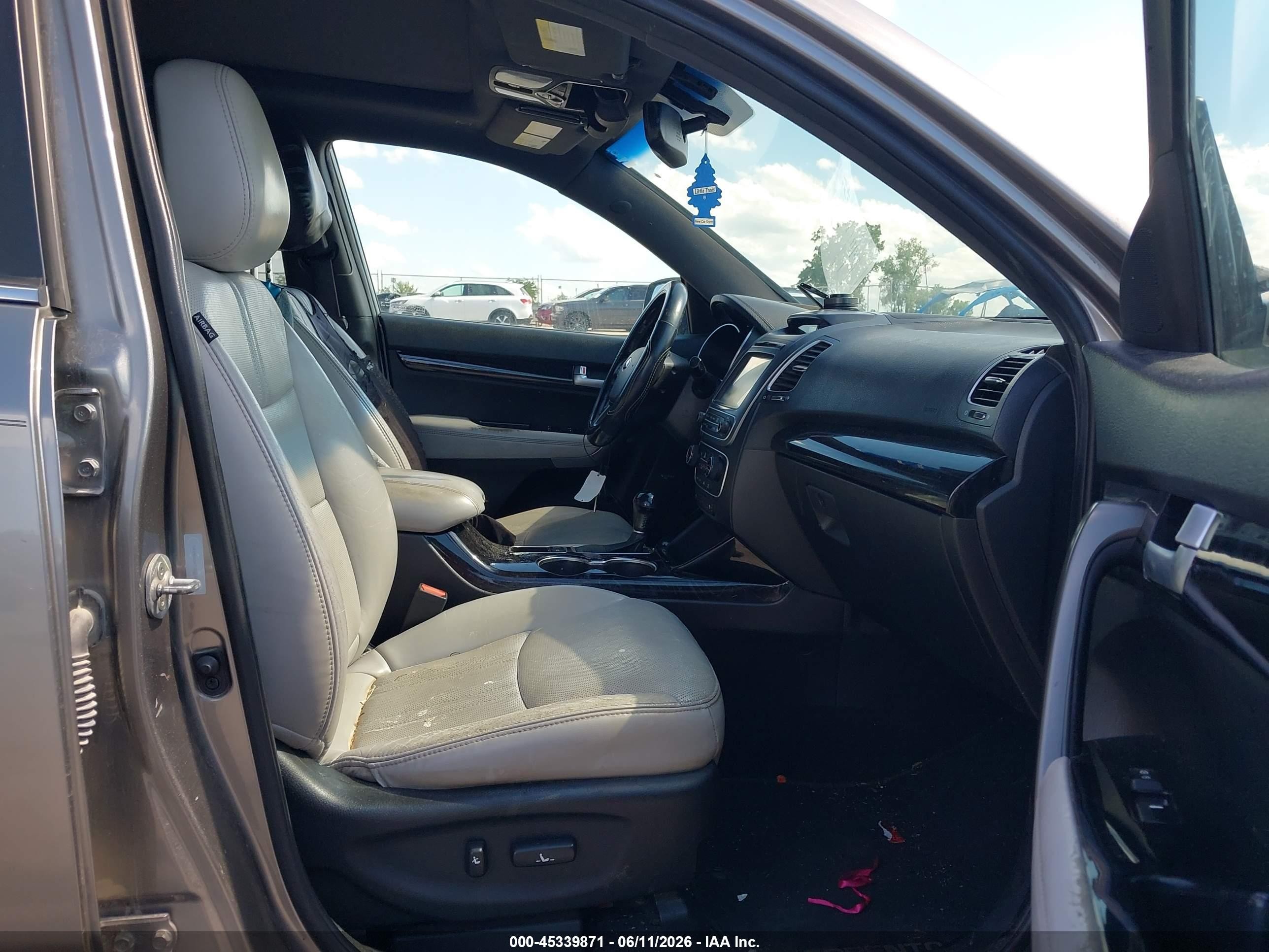 2014 Kia Sorento Limited V6 Серый vin: 5XYKWDA73EG495547
