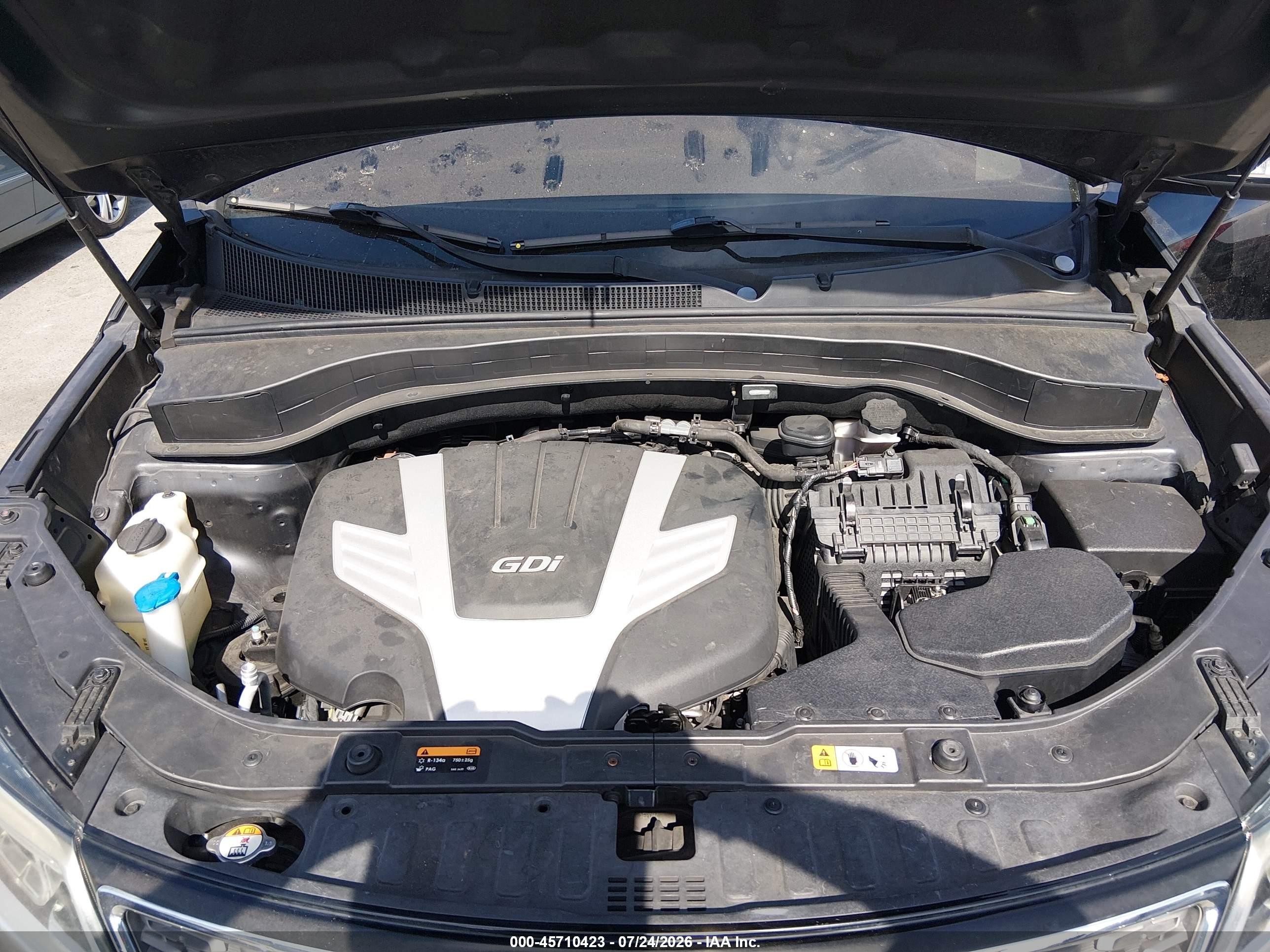 2014 Kia Sorento Limited V6 Черный vin: 5XYKWDA73EG501444