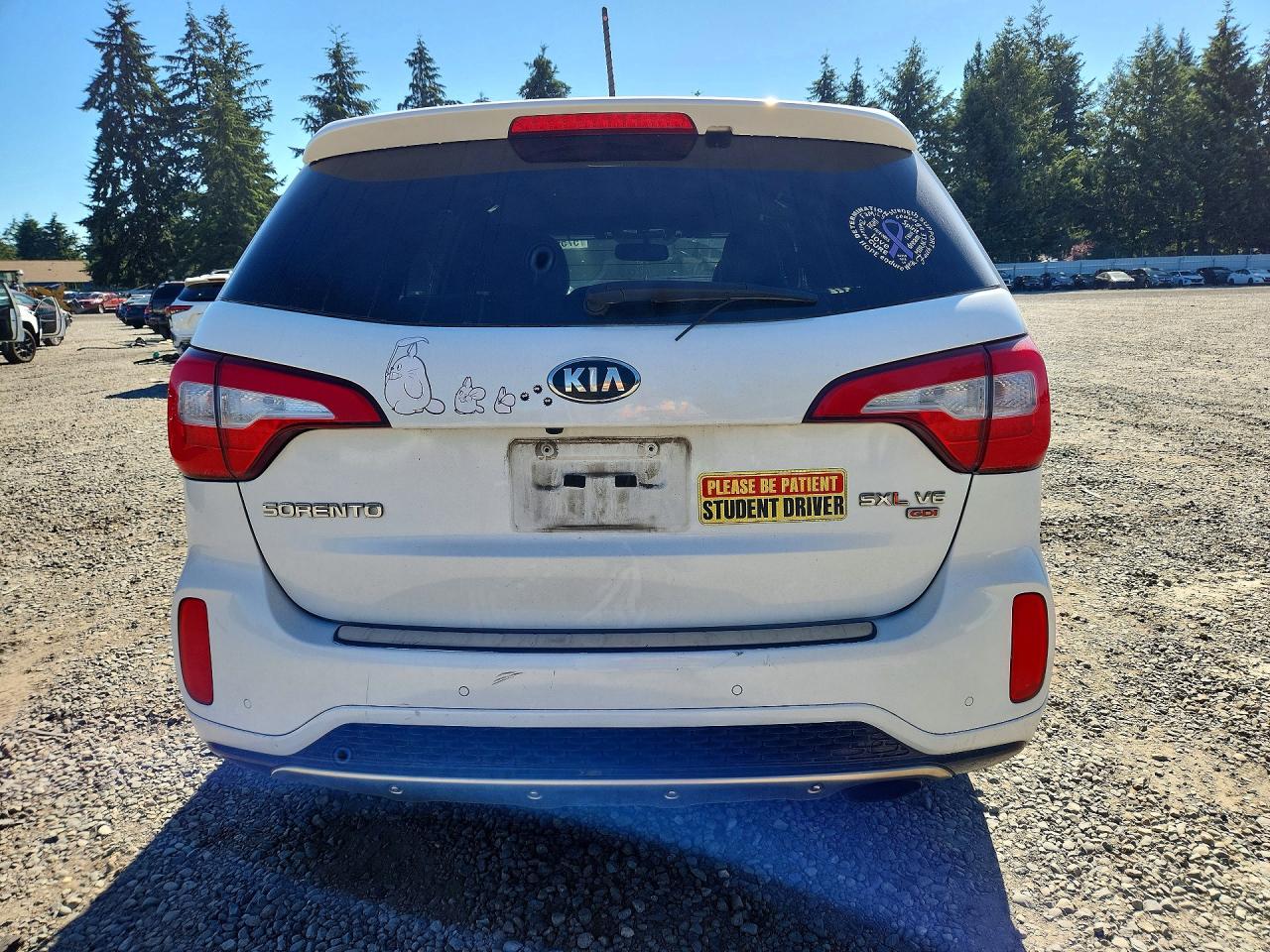 2014 Kia Sorento Sx Limited Белый vin: 5XYKWDA73EG511410