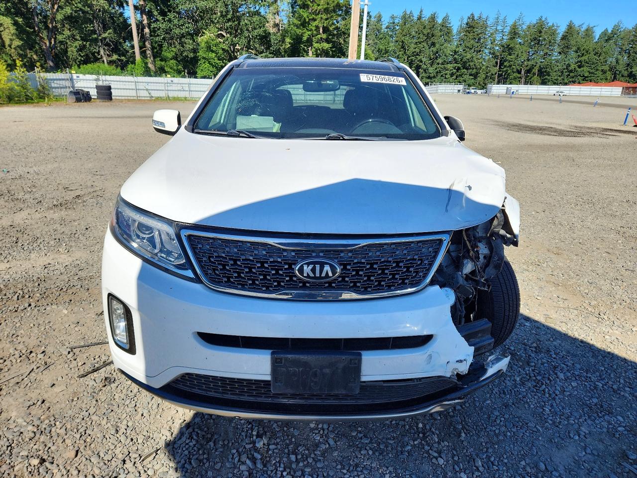 2014 Kia Sorento Sx Limited Белый vin: 5XYKWDA73EG511410