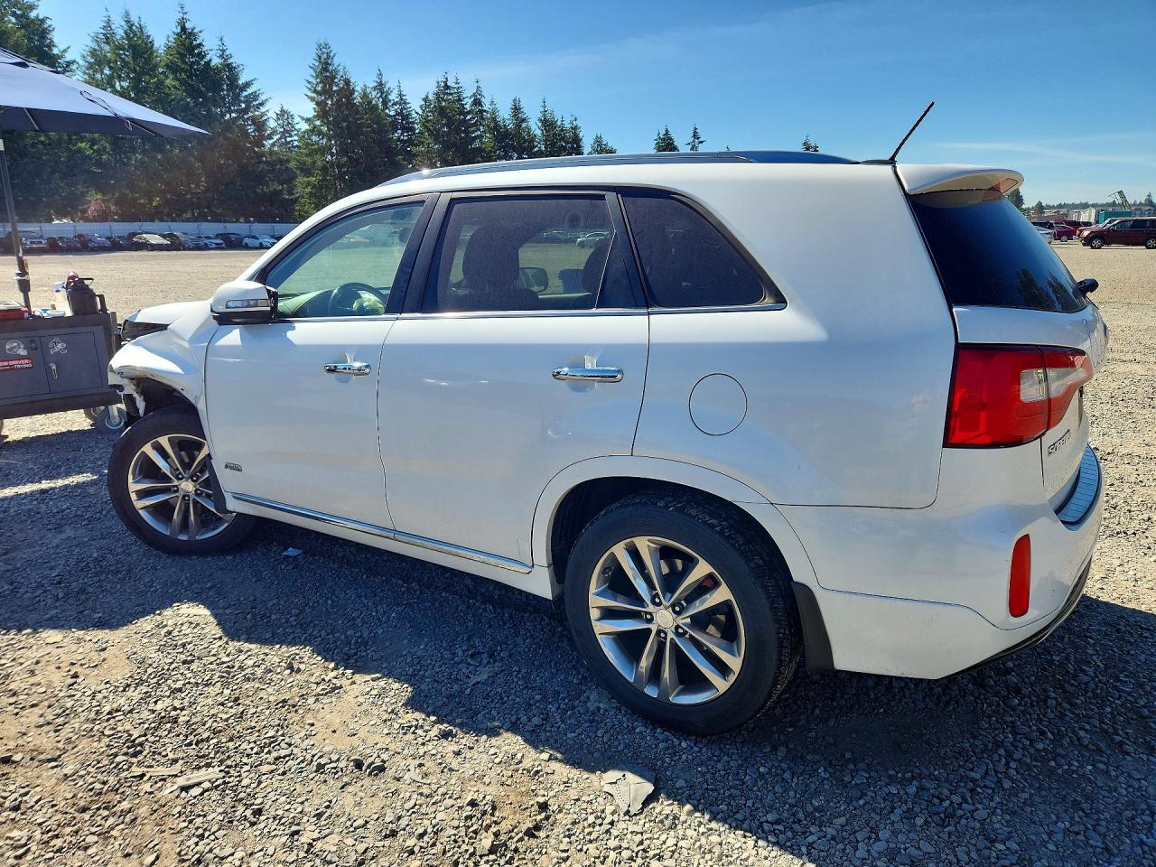 2014 Kia Sorento Sx Limited Белый vin: 5XYKWDA73EG511410