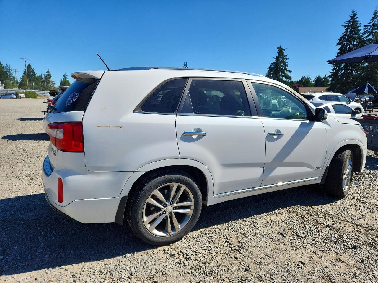 2014 Kia Sorento Sx Limited Белый vin: 5XYKWDA73EG511410