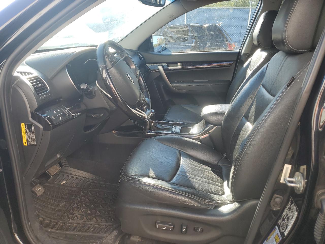 2015 Kia Sorento Sx Black vin: 5XYKWDA73FG618250