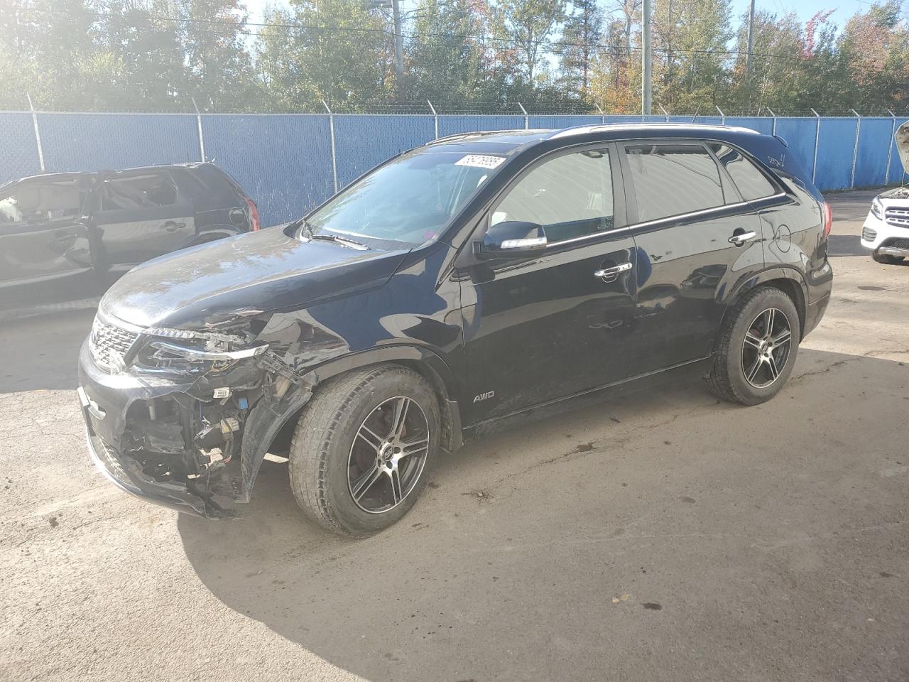 2015 Kia Sorento Sx Black vin: 5XYKWDA73FG618250