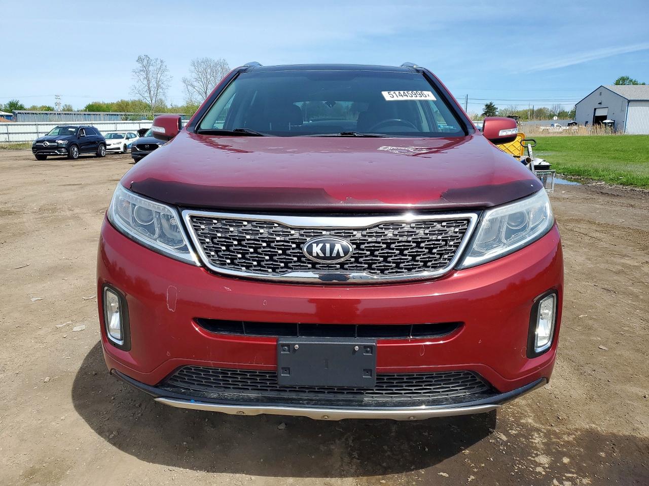2015 Kia Sorento Sx Red vin: 5XYKWDA73FG624582