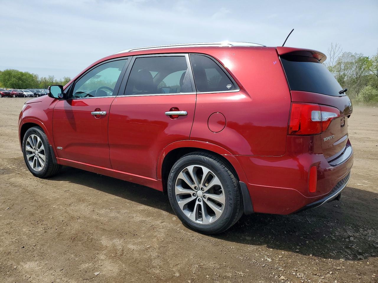 2015 Kia Sorento Sx Red vin: 5XYKWDA73FG624582