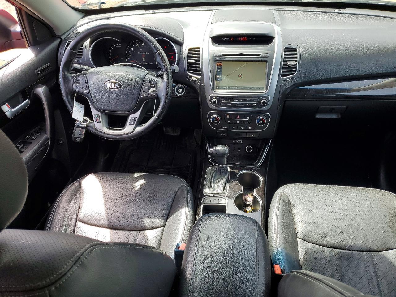 2015 Kia Sorento Sx Red vin: 5XYKWDA73FG624582