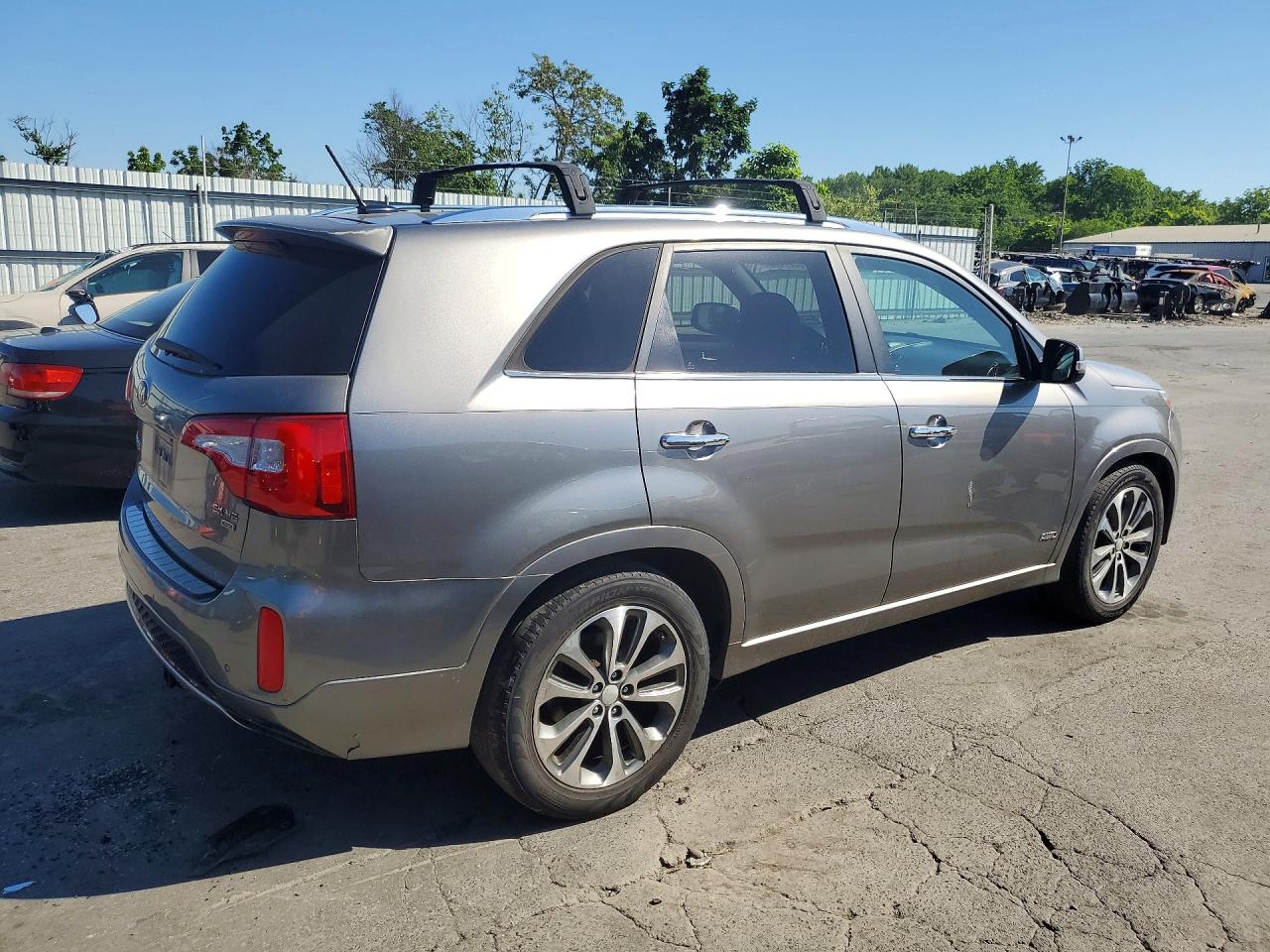 2014 Kia Sorento Sx Black vin: 5XYKWDA74EG532377