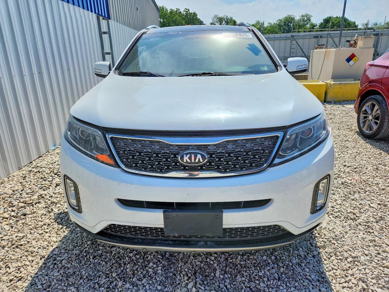 2014 Kia Sorento Sx Limited White vin: 5XYKWDA74EG532587
