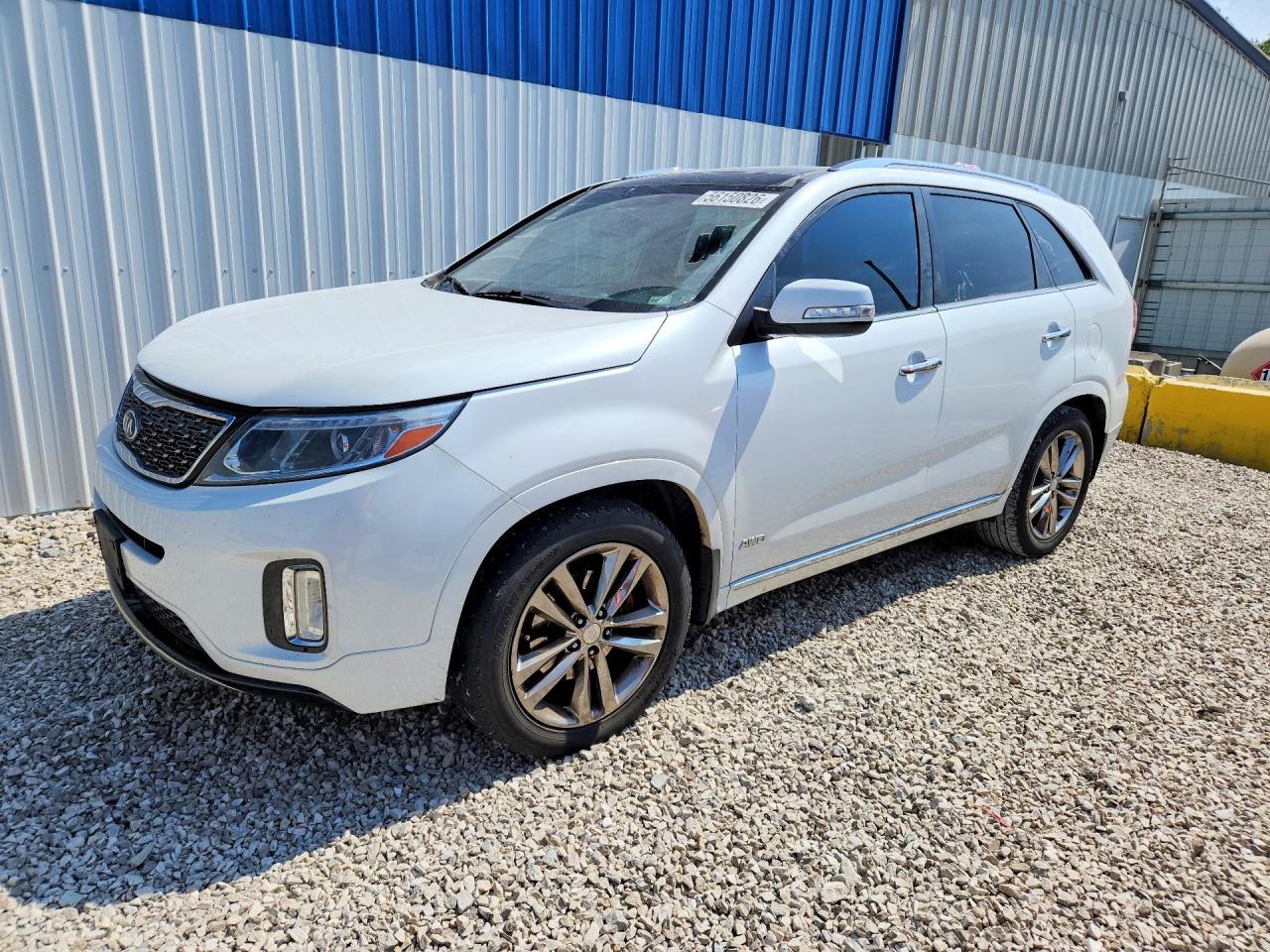 2014 Kia Sorento Sx Limited White vin: 5XYKWDA74EG532587