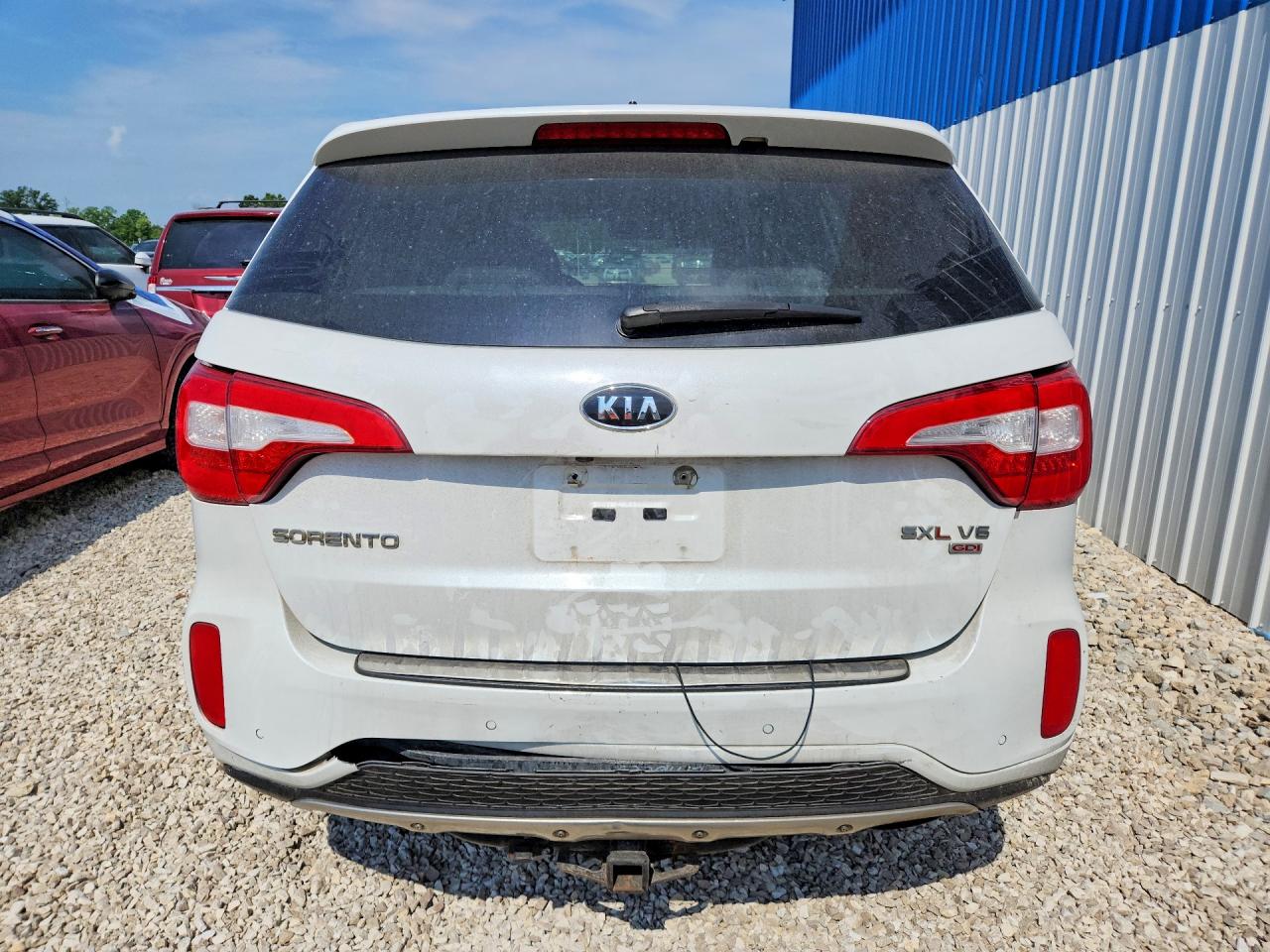 2014 Kia Sorento Sx Limited White vin: 5XYKWDA74EG532587