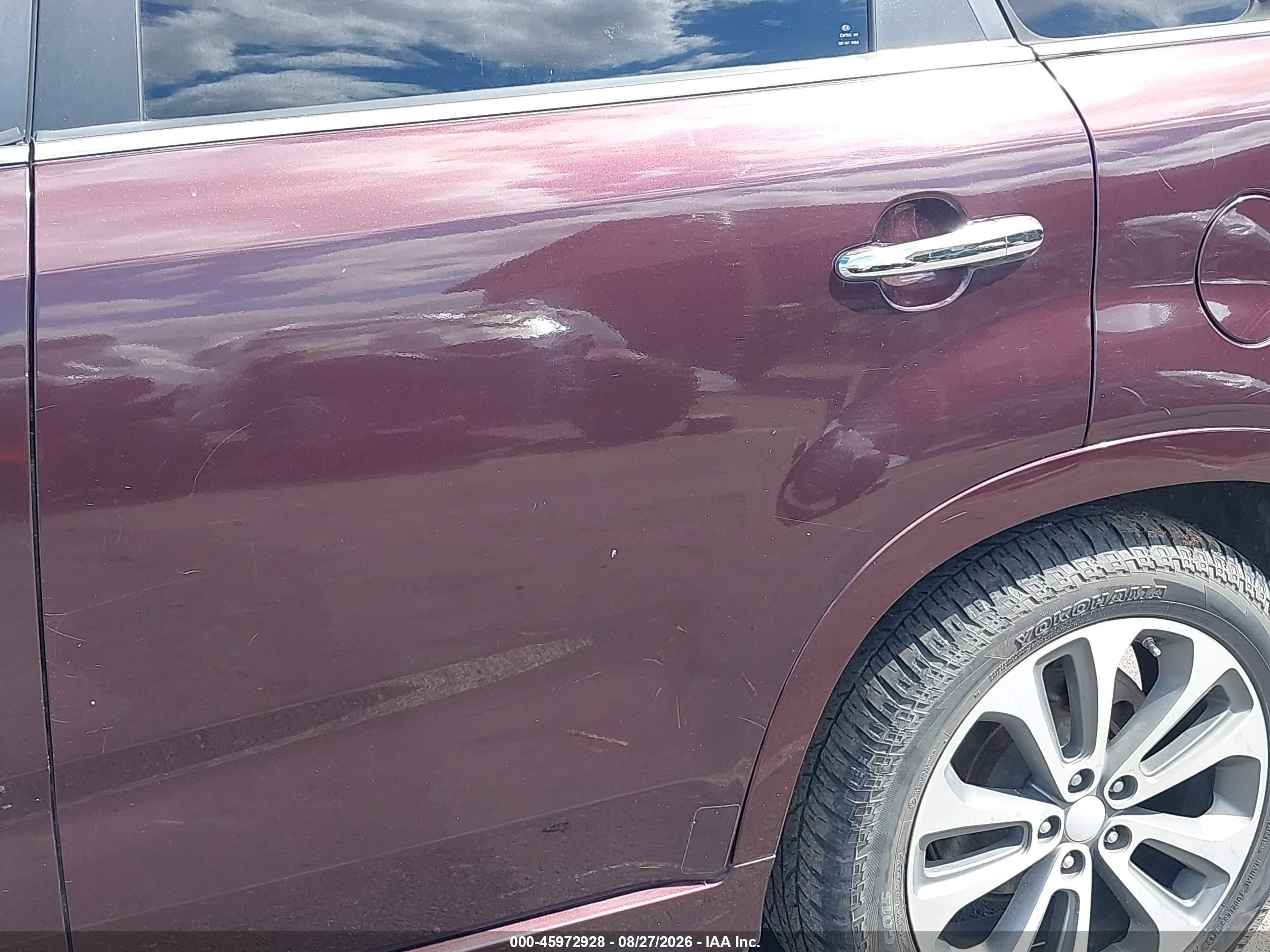 2015 Kia Sorento Sx V6 Purple vin: 5XYKWDA74FG563744