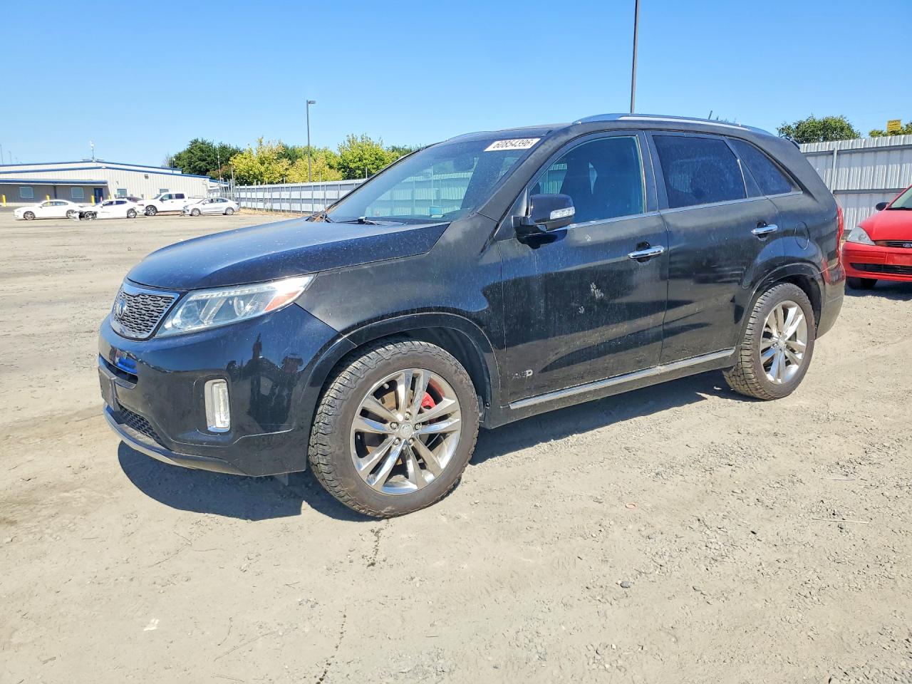 2015 Kia Sorento Sx Limited Black vin: 5XYKWDA74FG599269