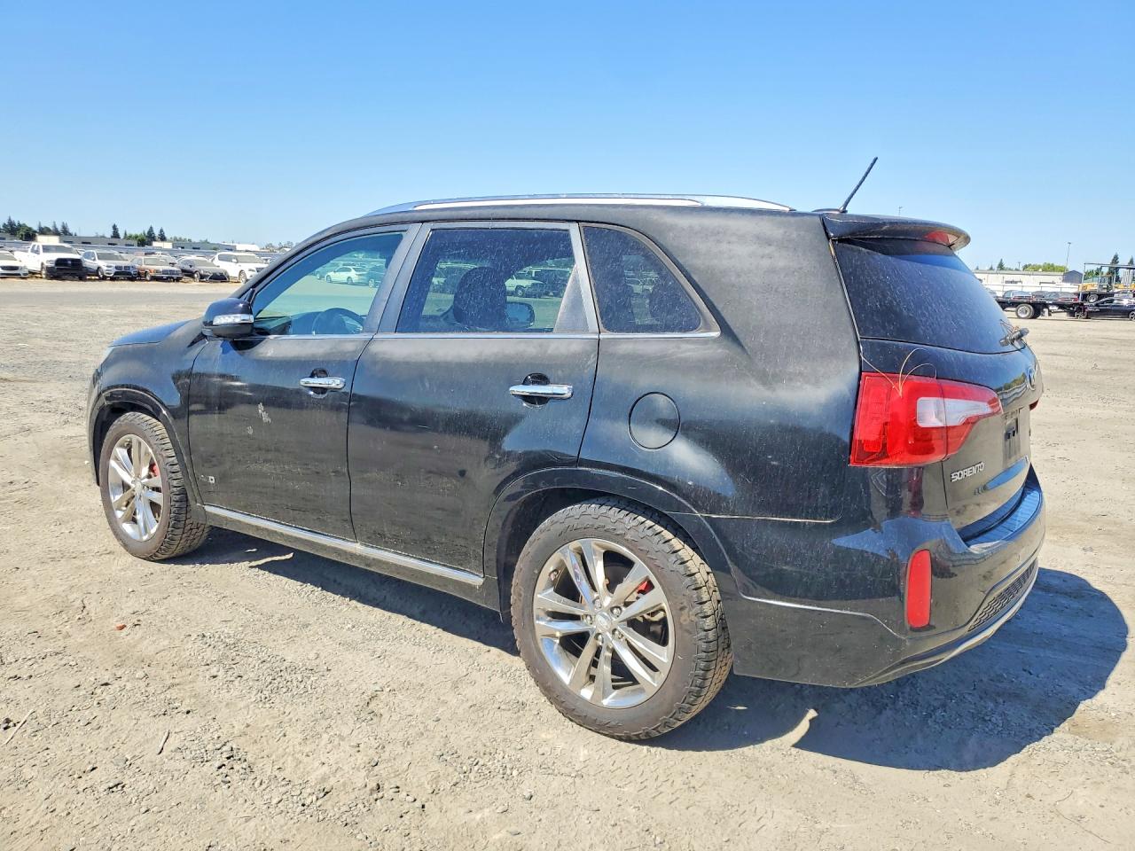 2015 Kia Sorento Sx Limited Black vin: 5XYKWDA74FG599269