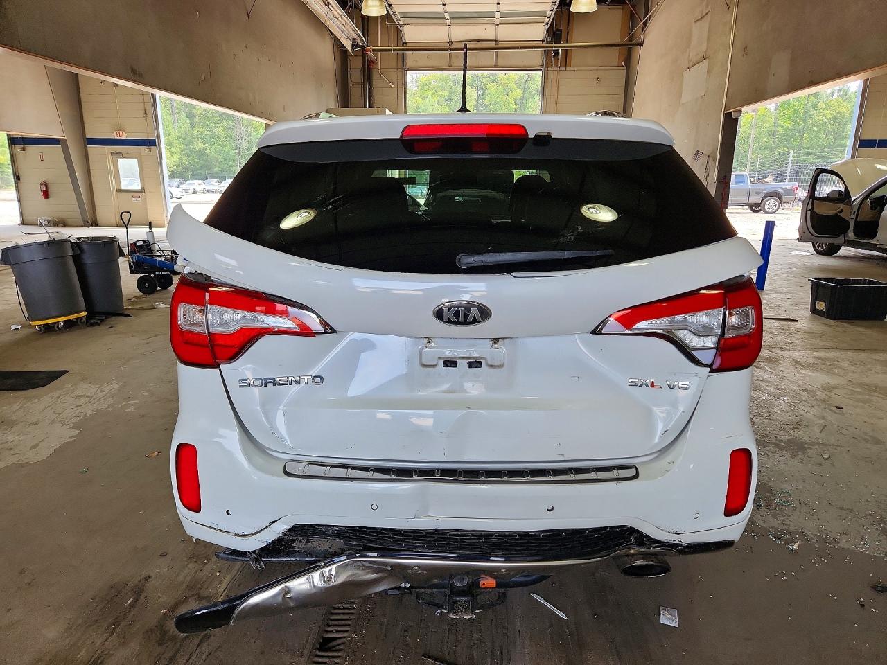 2015 Kia Sorento Sx Limited Белый vin: 5XYKWDA74FG616023