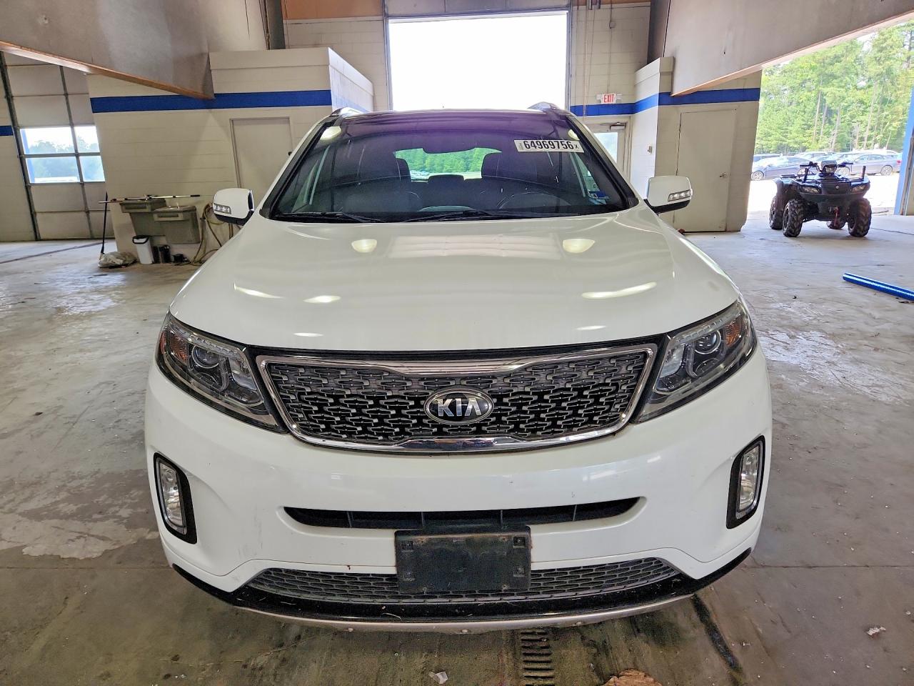2015 Kia Sorento Sx Limited Белый vin: 5XYKWDA74FG616023