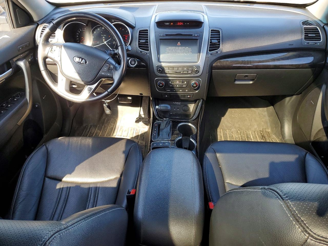 2015 Kia Sorento Sx White vin: 5XYKWDA74FG632769