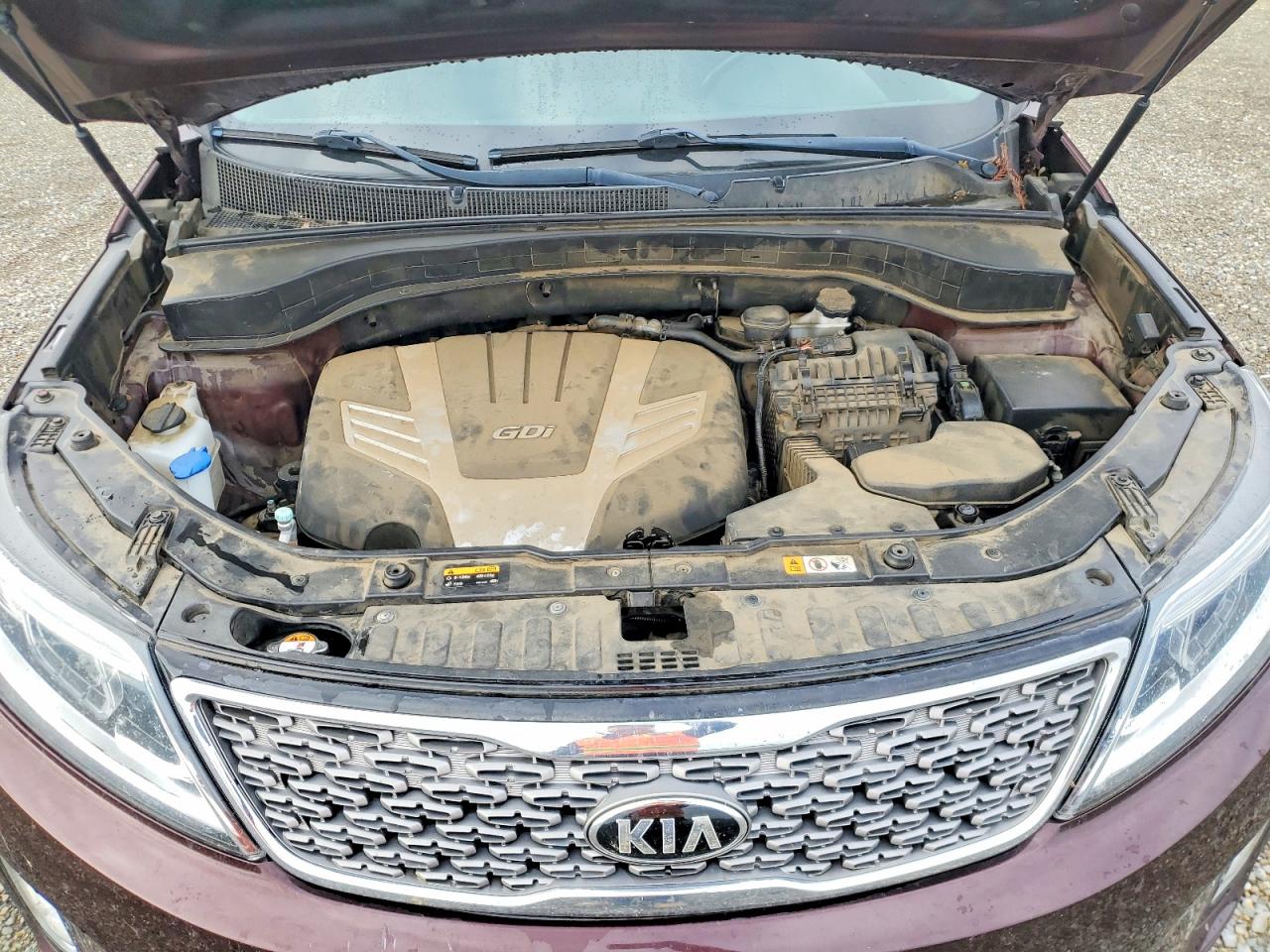 2014 Kia Sorento Sx Бордовый vin: 5XYKWDA76EG546314