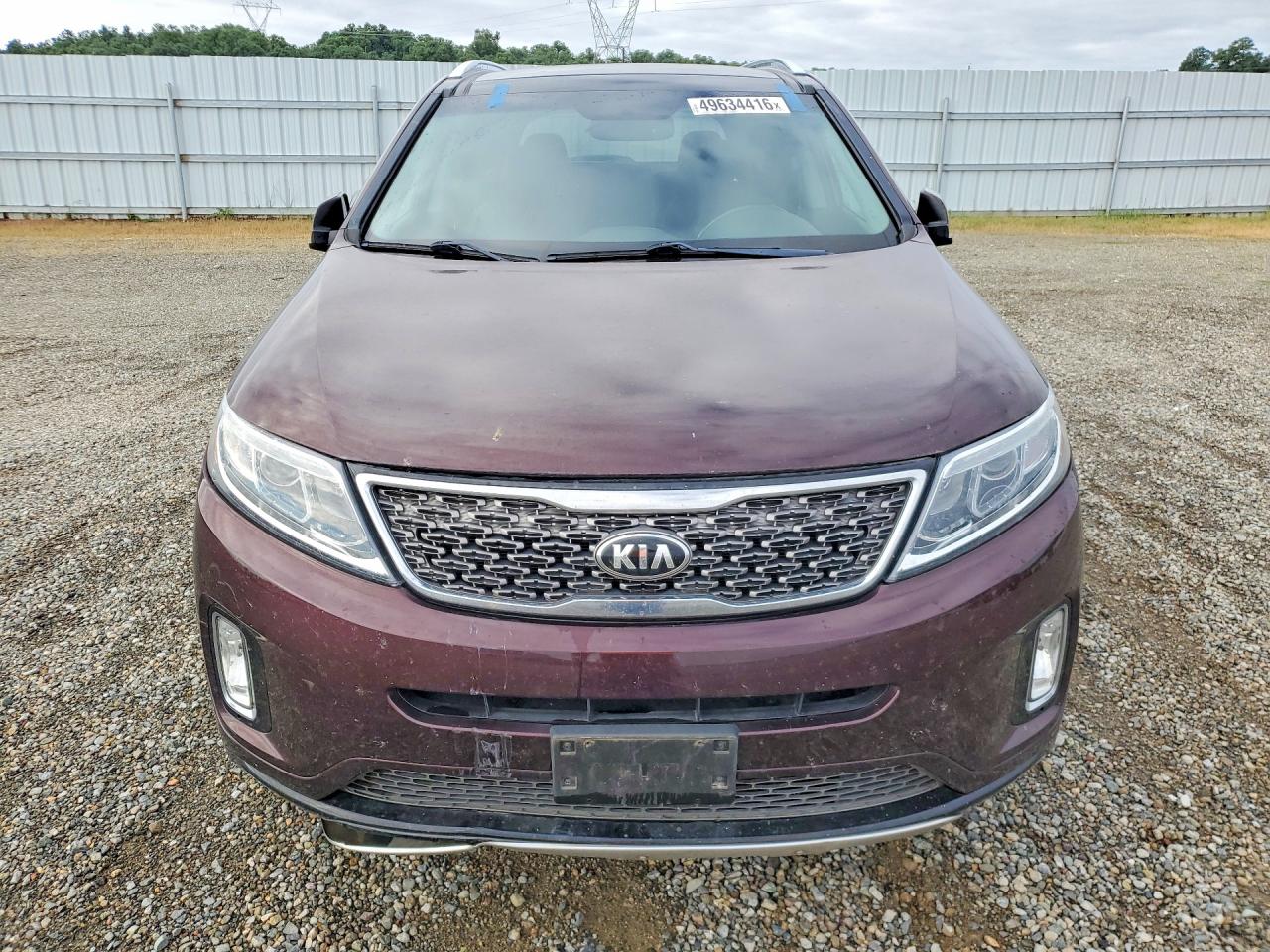 2014 Kia Sorento Sx Бордовый vin: 5XYKWDA76EG546314