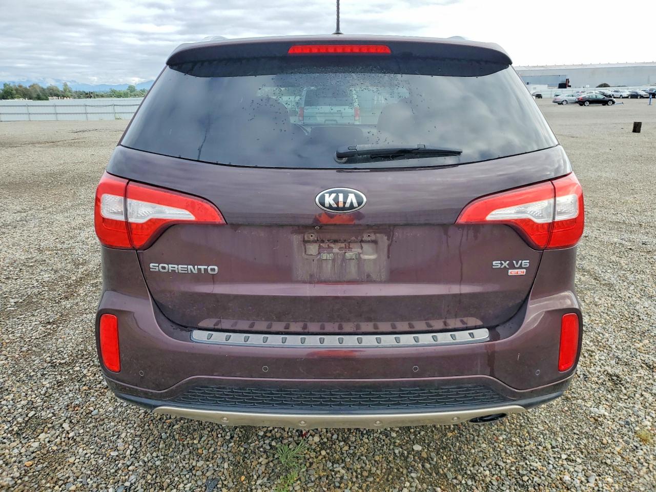 2014 Kia Sorento Sx Бордовый vin: 5XYKWDA76EG546314