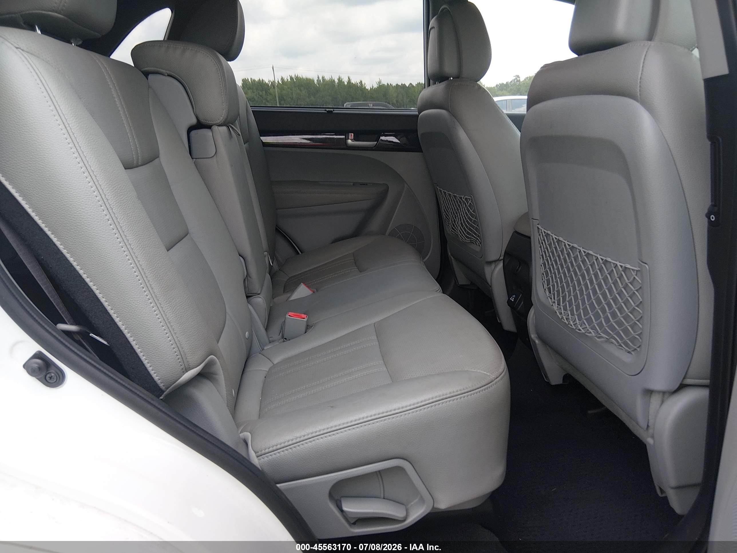 2014 Kia Sorento Sx V6 Белый vin: 5XYKWDA77EG524225