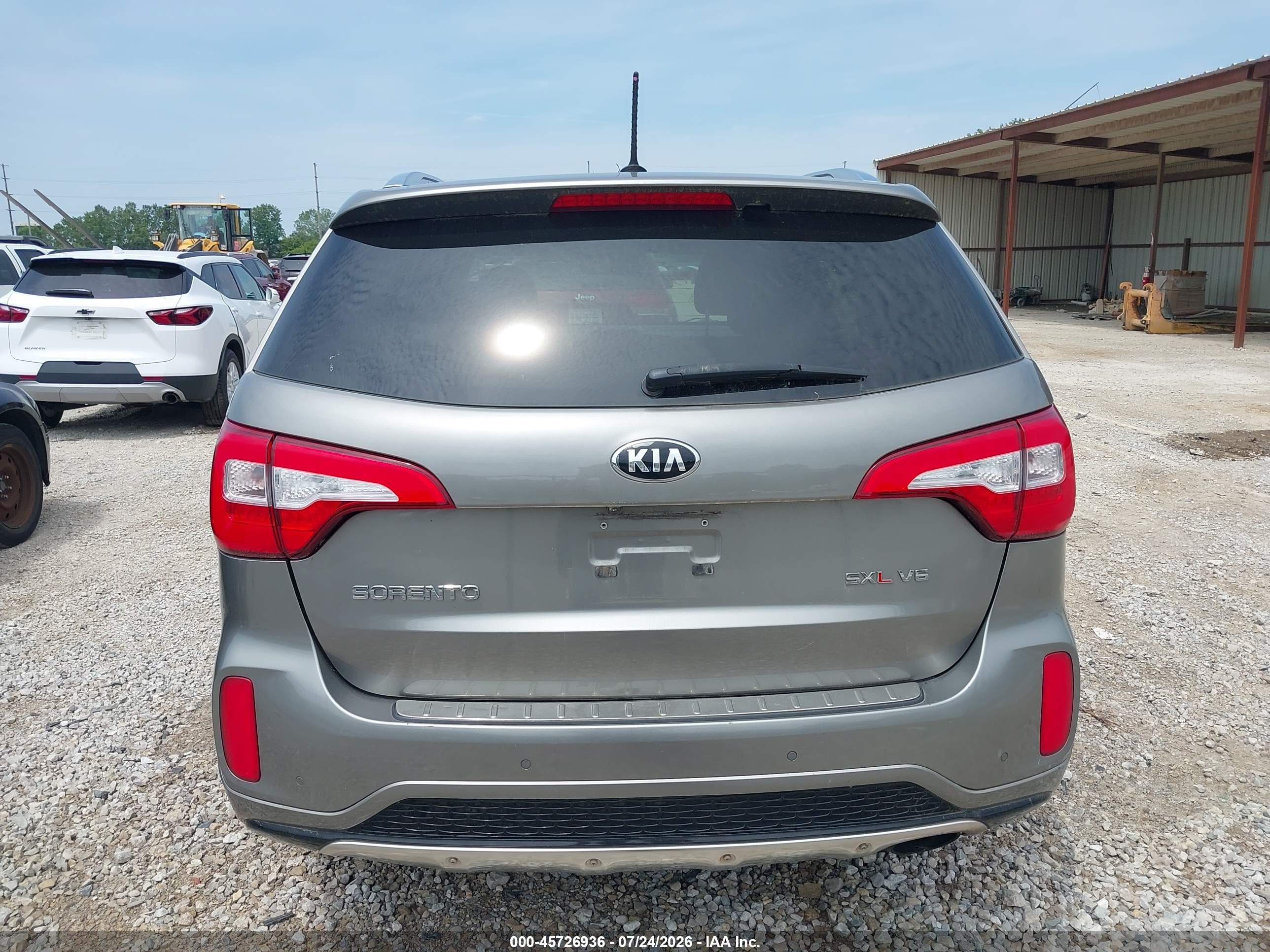 2015 Kia Sorento Limited V6 Gray vin: 5XYKWDA77FG614525