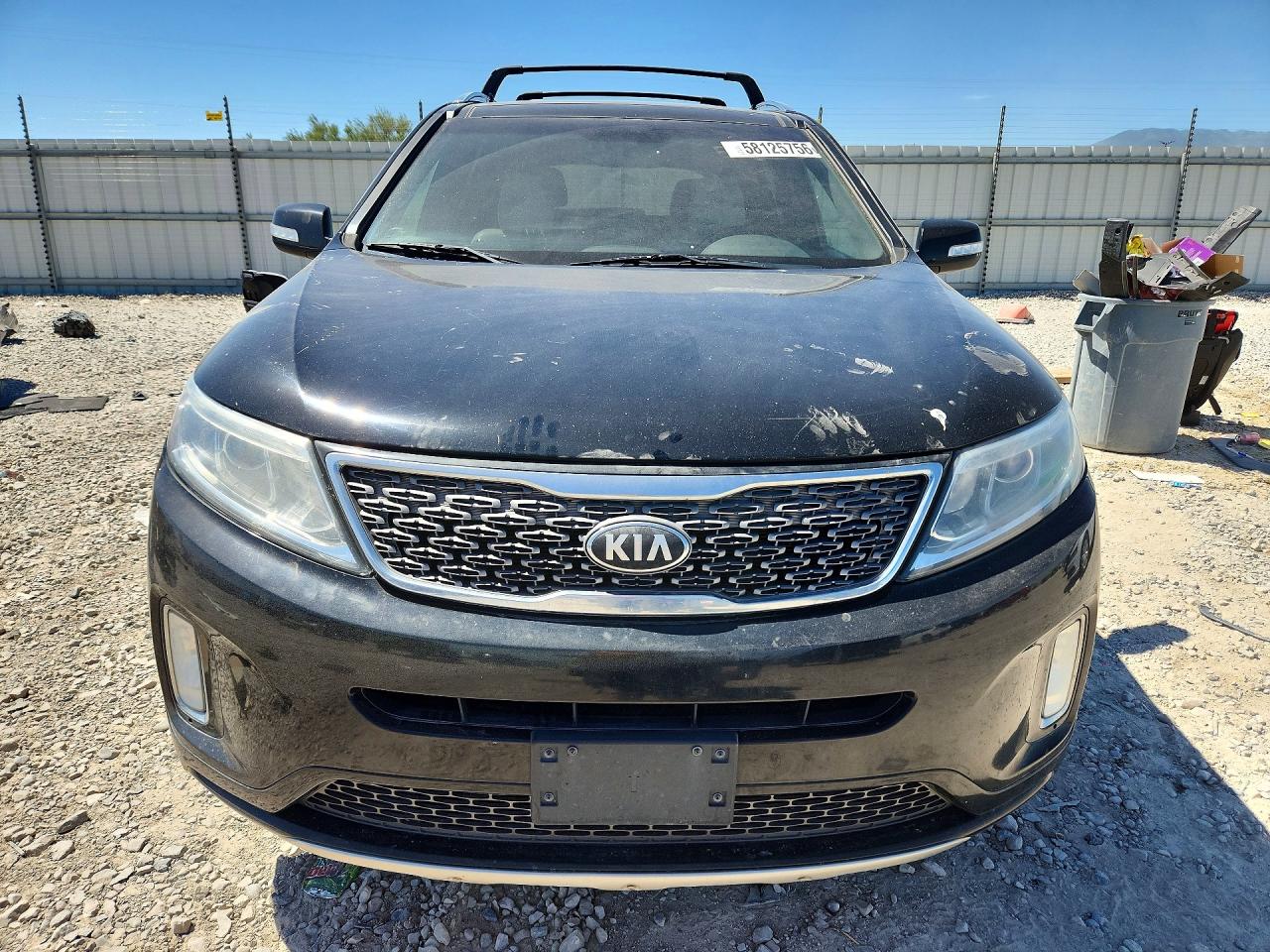 2014 Kia Sorento Sx Limited Black vin: 5XYKWDA78EG466769