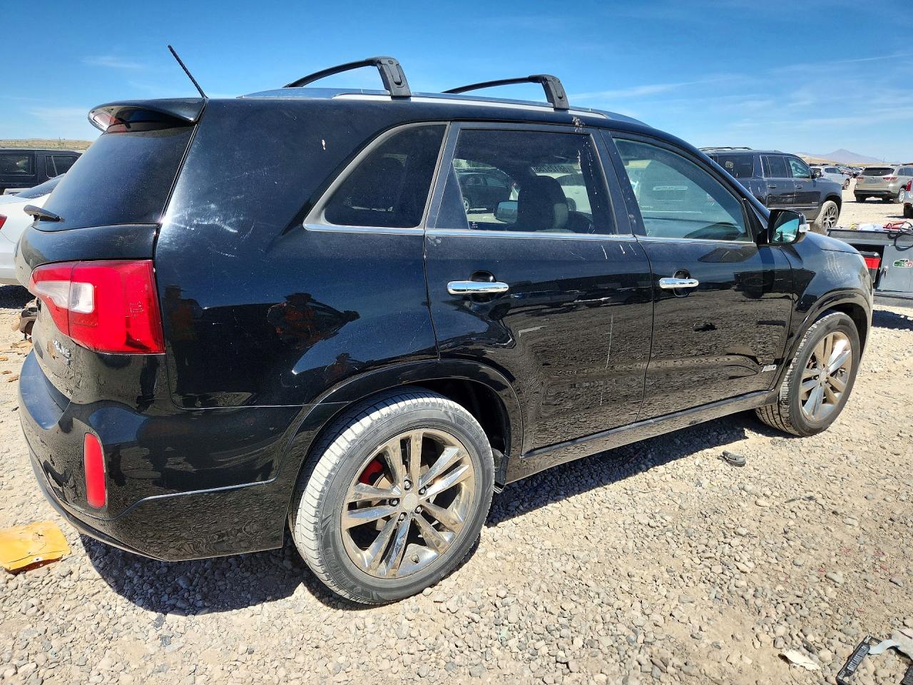 2014 Kia Sorento Sx Limited Black vin: 5XYKWDA78EG466769