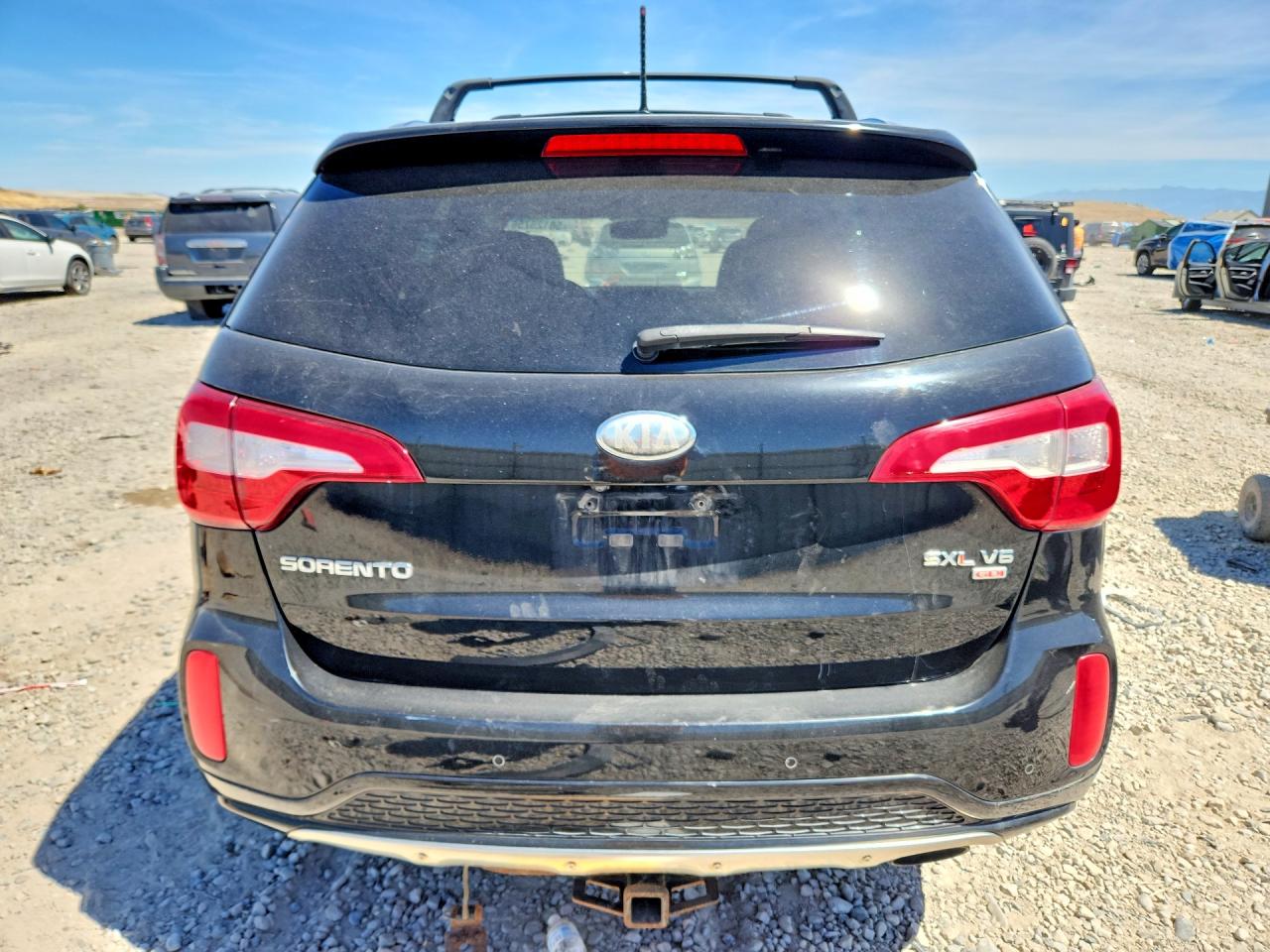 2014 Kia Sorento Sx Limited Black vin: 5XYKWDA78EG466769