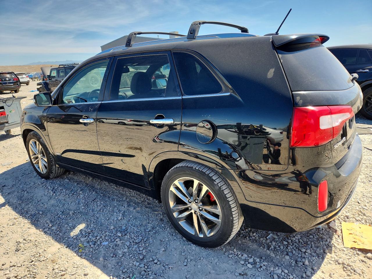 2014 Kia Sorento Sx Limited Black vin: 5XYKWDA78EG466769