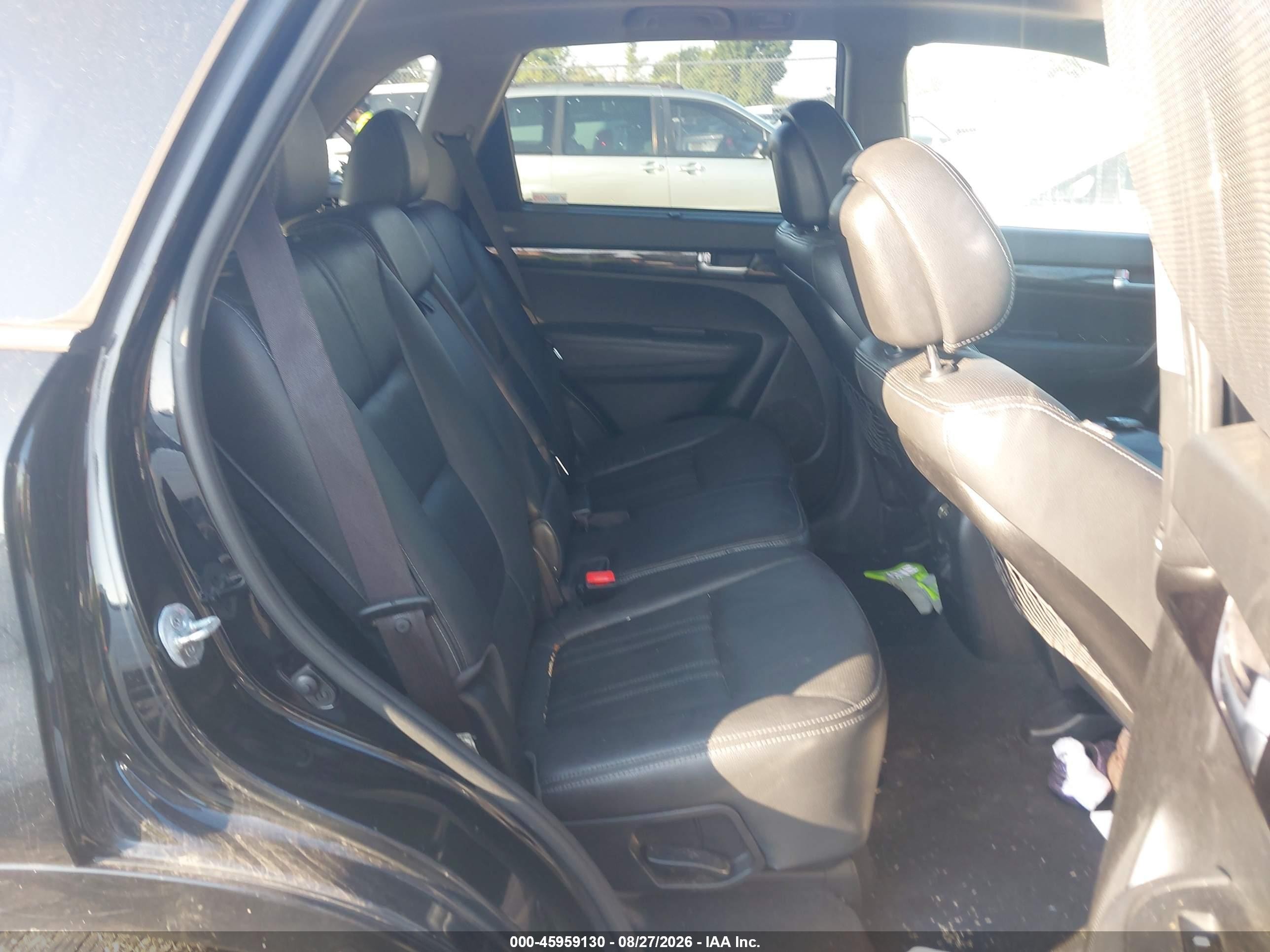 2014 Kia Sorento Sx V6 Black vin: 5XYKWDA78EG540210