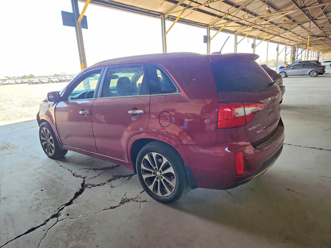 2014 Kia Sorento Sx Red vin: 5XYKWDA78EG550123