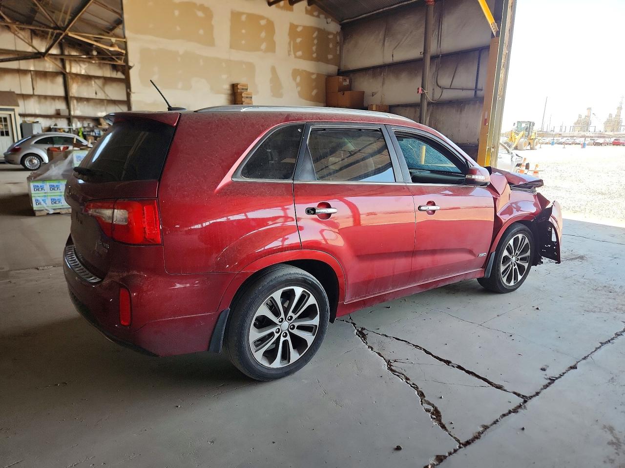 2014 Kia Sorento Sx Red vin: 5XYKWDA78EG550123