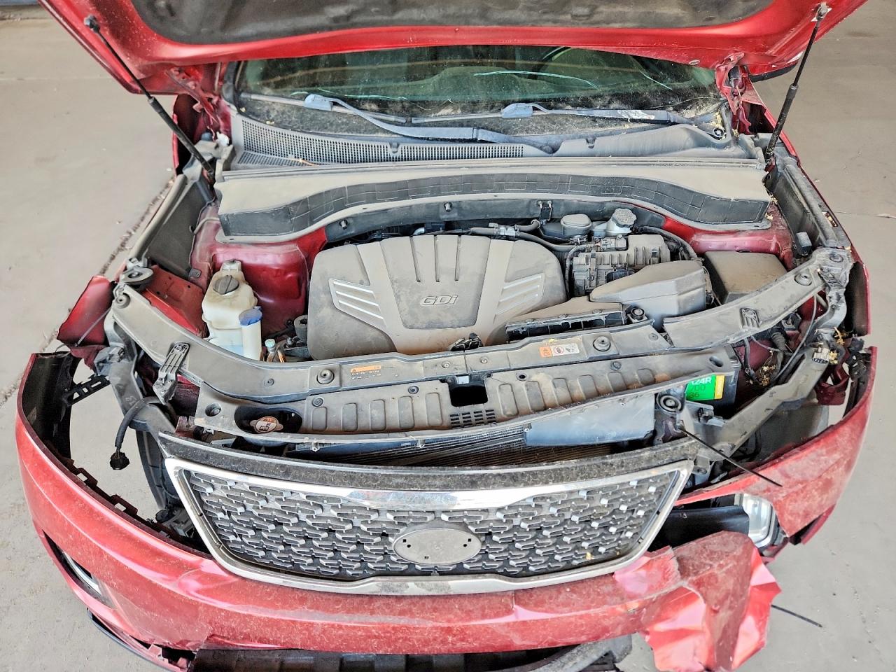 2014 Kia Sorento Sx Red vin: 5XYKWDA78EG550123