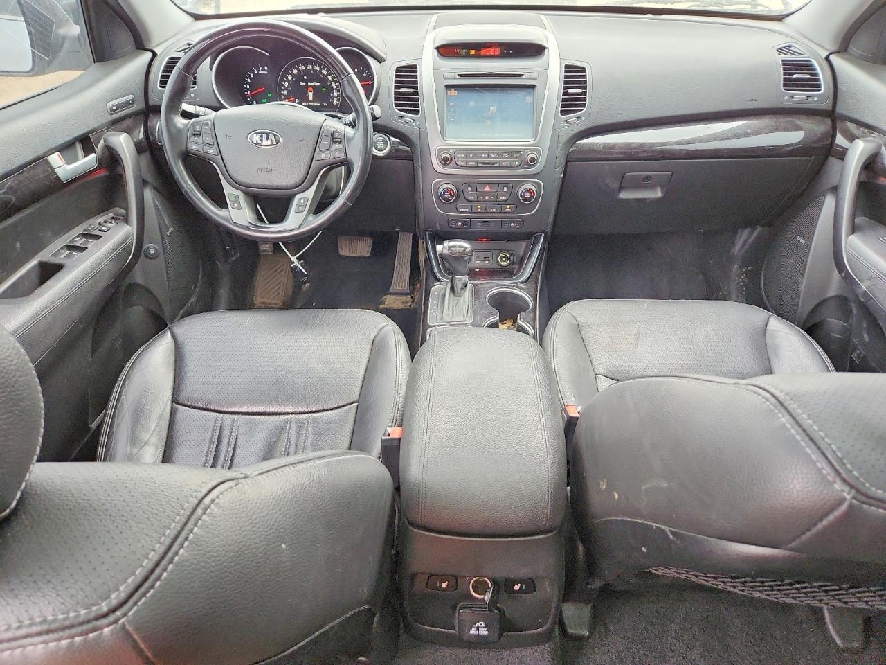 2015 Kia Sorento Sx Silver vin: 5XYKWDA78FG575749