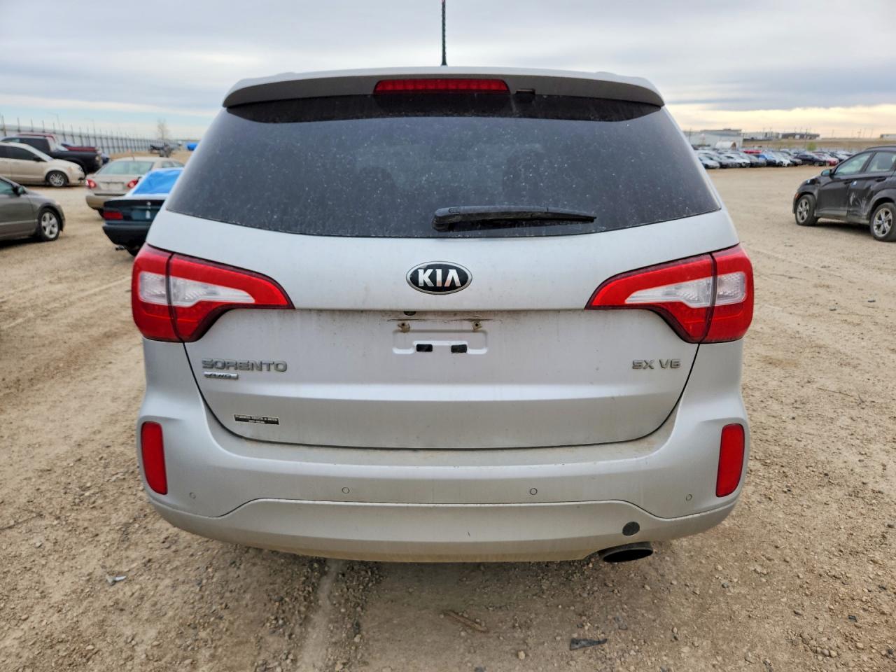 2015 Kia Sorento Sx Silver vin: 5XYKWDA78FG575749